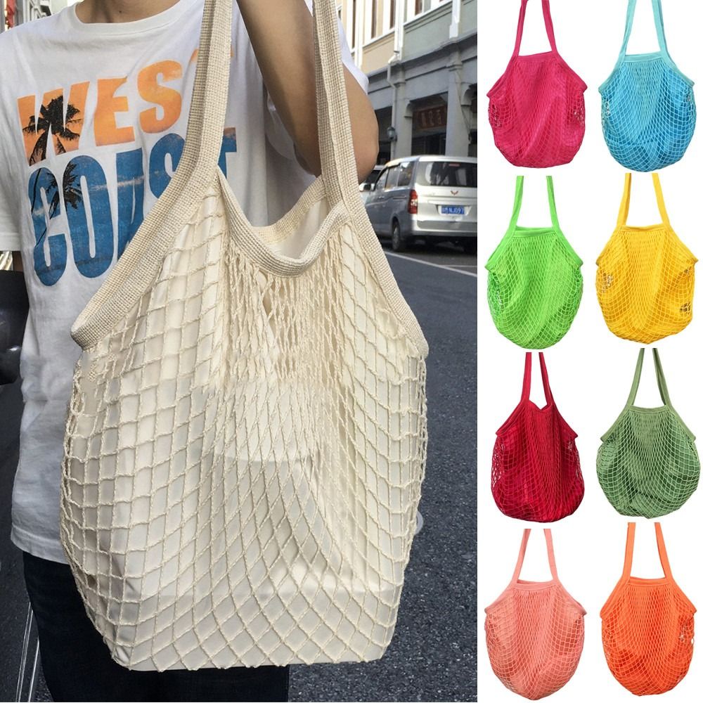 Women'S Reebok Bags - Sacolas de Compras de Algodão Duráveis,