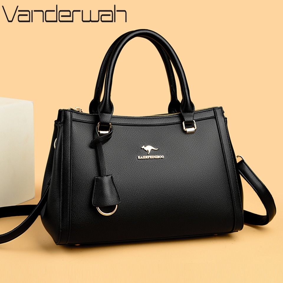 Women'S Kangaroo Bags - Bolsa Transversal de Ombro em Couro