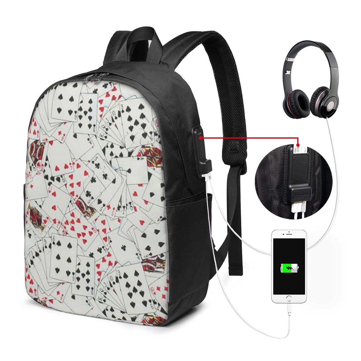 Women Bags For Travel - Mochila para Notebook com Estampa de
