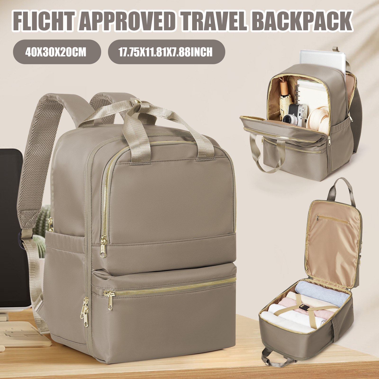 Women Bags Casual - Ryanair 40x30x20 mochila de viagem para