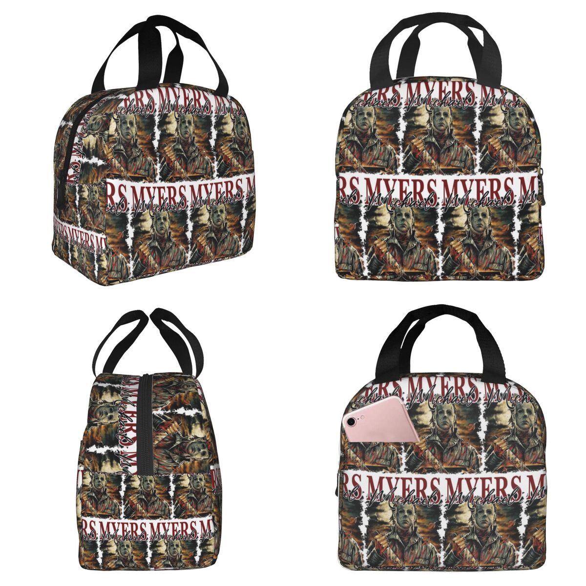 Women Bags Myer - Bolsa térmica para almoço Michael Myers