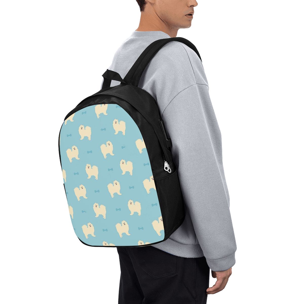 Women Bags For Travel - Mochila para cães Samoyed, bolsa de