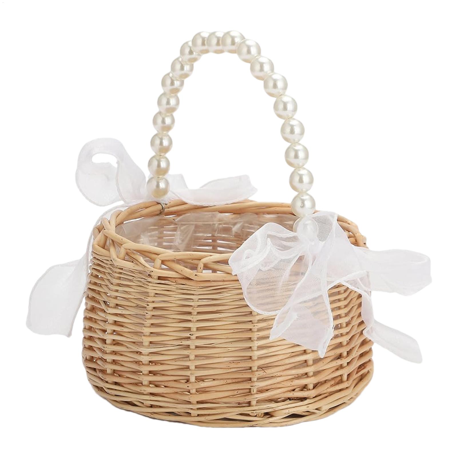 Basket Bag Wicker - Cesta de vime e rattan com