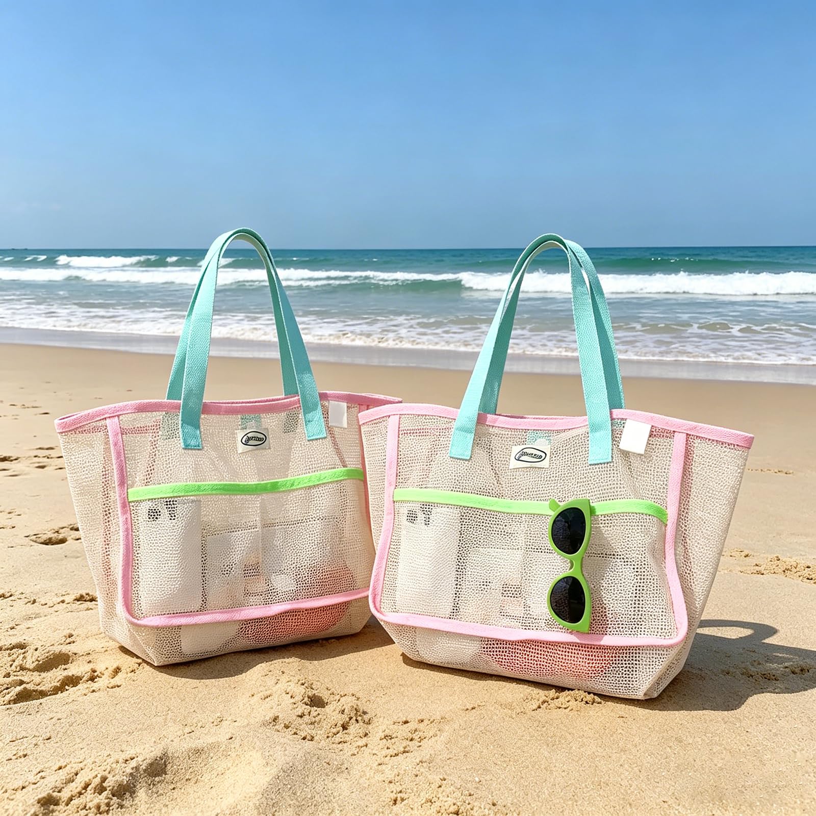 Women Bags Casual - Bolsas de Praia para Mulheres, Coloridas,