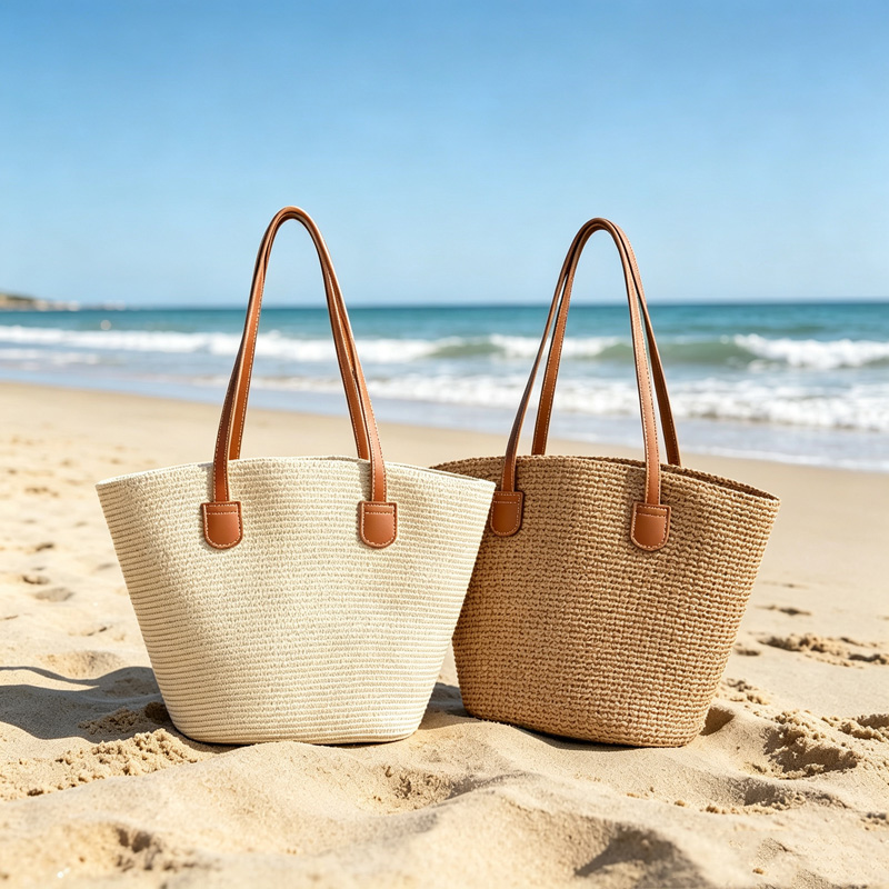Women Bags Casual - CLAREGQI Bolsa de Palha Feminina de