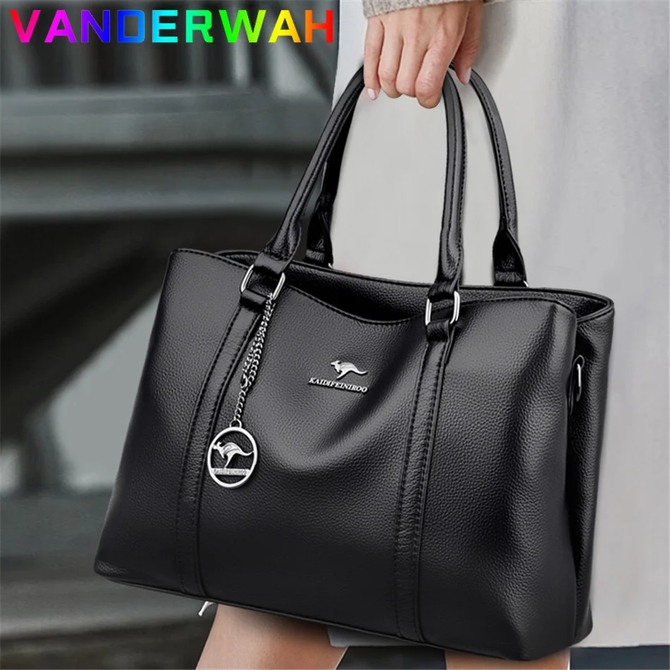 Women'S Kangaroo Bags - Bolsa crossbody feminina bolsa de couro