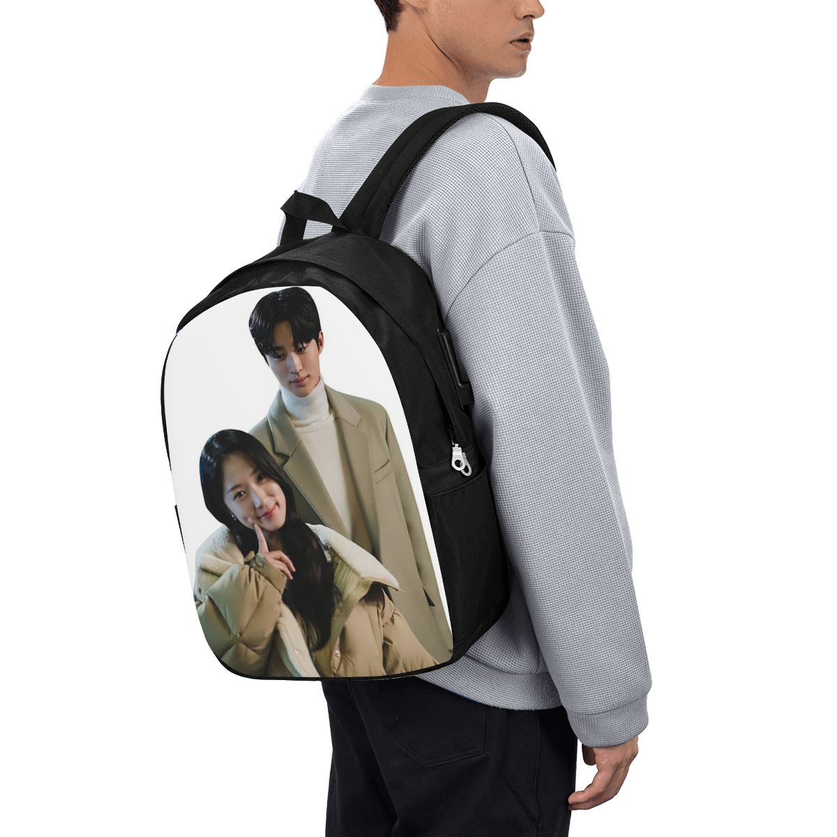 Women Bags For Travel - Mochila Lovely Runner Kdrama Fanart para