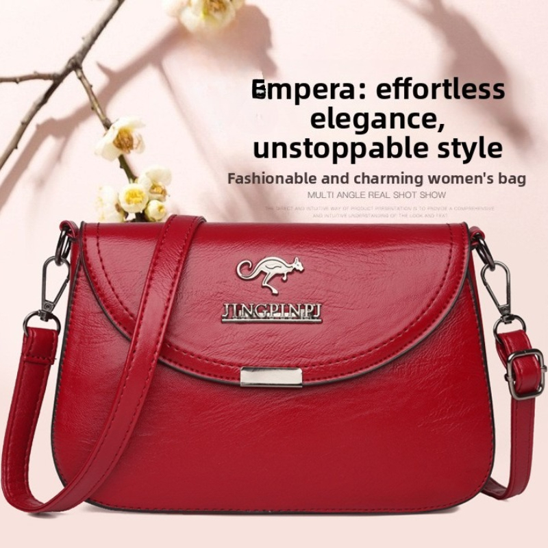Bolsa transversal de couro sin - Women'S Kangaroo Bags avaliação e preço