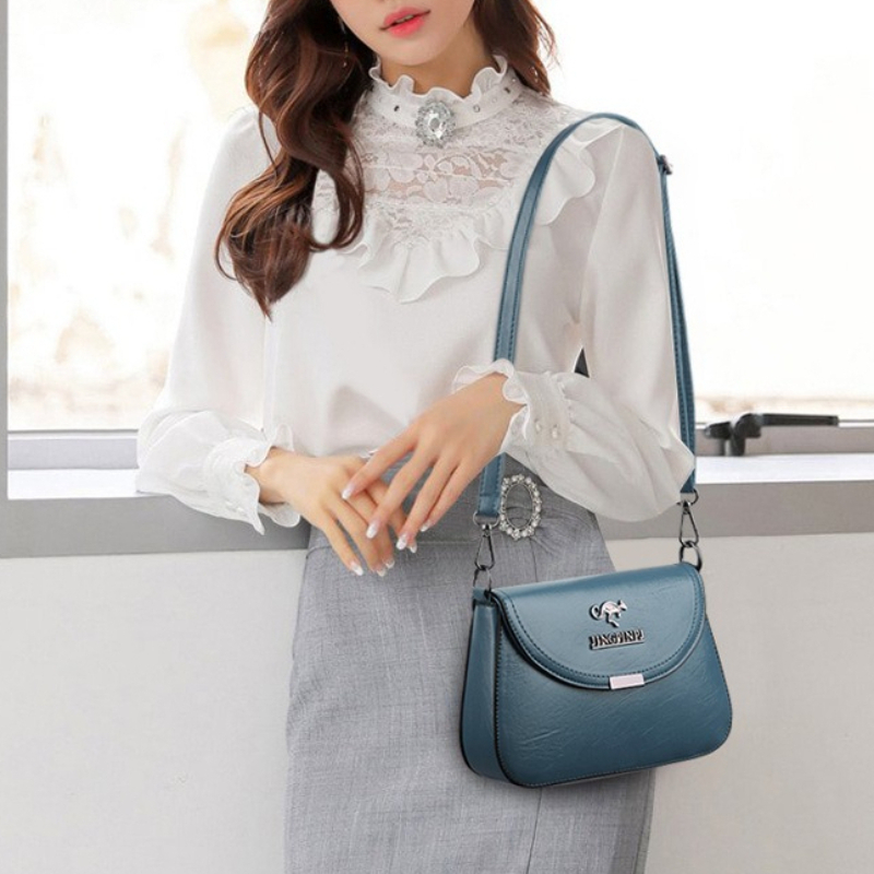 Bolsa transversal de couro sin - Women'S Kangaroo Bags avaliação e preço