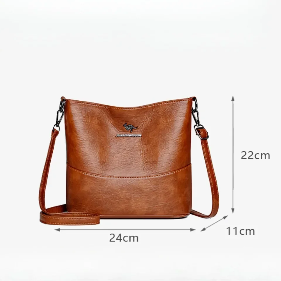 Bolsa crossbody de couro pu ma - Women'S Kangaroo Bags avaliação e preço