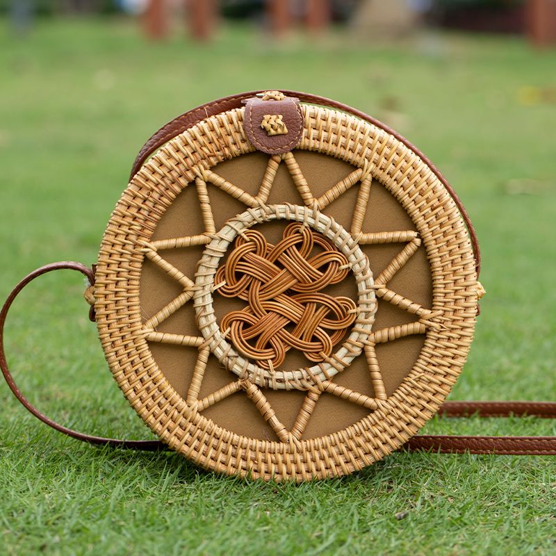 Vietnã artesanal rattan saco c - Women Bags Vietnam avaliação e preço