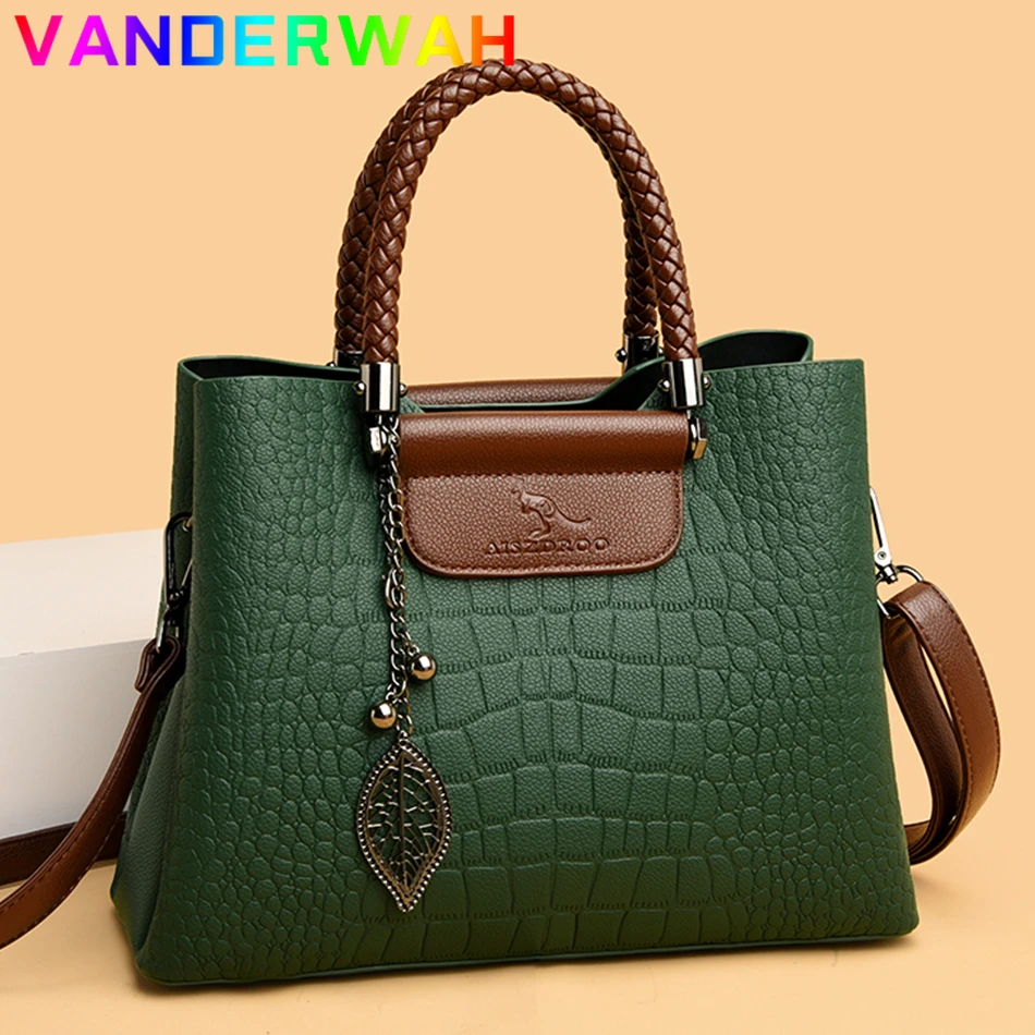 Marca genuína de couro 3 camad - Women'S Kangaroo Bags avaliação e preço