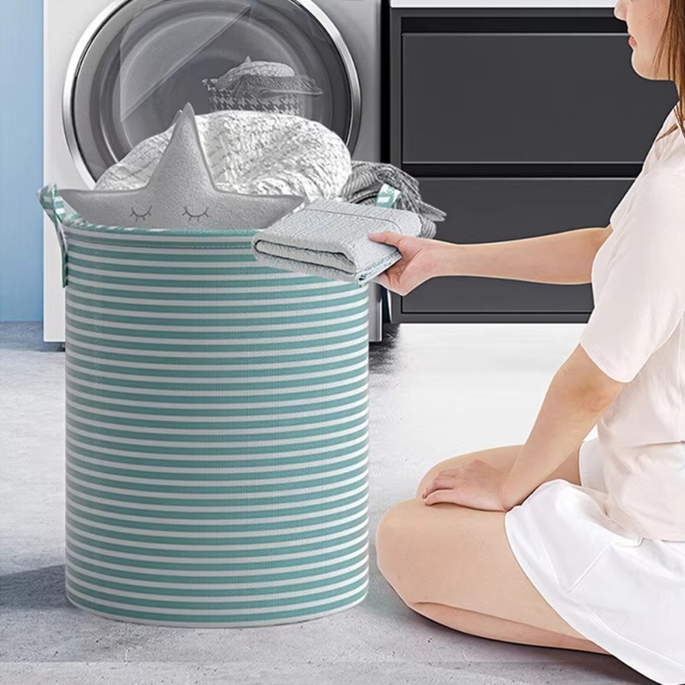 Cesto de Roupa Dobrável em Alg - Basket Bag Wicker avaliação e preço