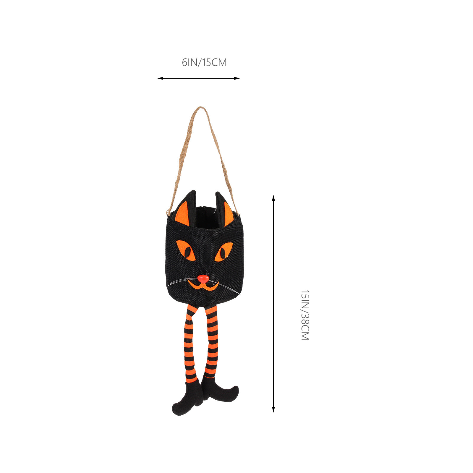 Bolsa de Doces de Halloween pa - Basket Bag Wicker avaliação e preço