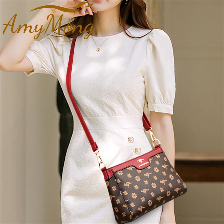 Moda feminina impressa bolsas  - Women'S Kangaroo Bags avaliação e preço