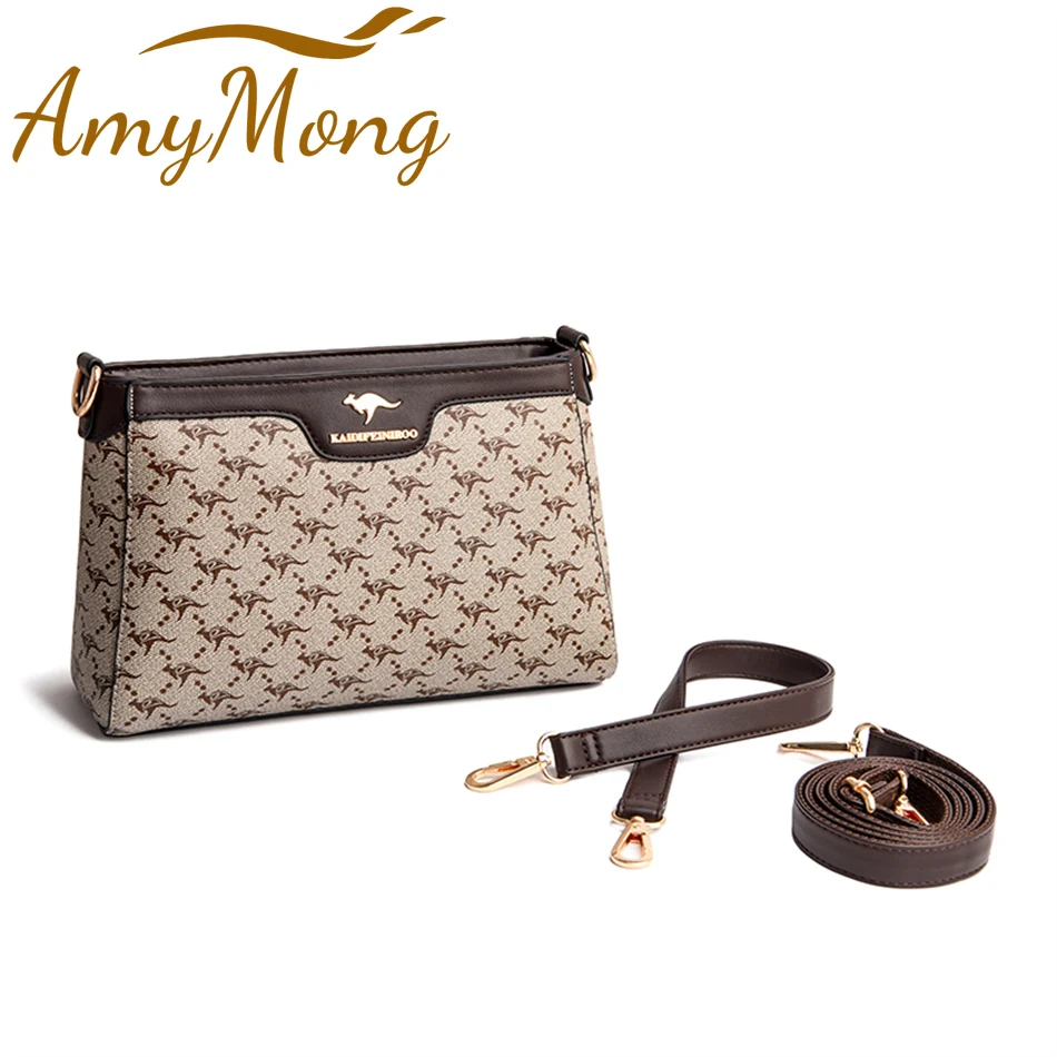Moda feminina impressa bolsas  - Women'S Kangaroo Bags avaliação e preço