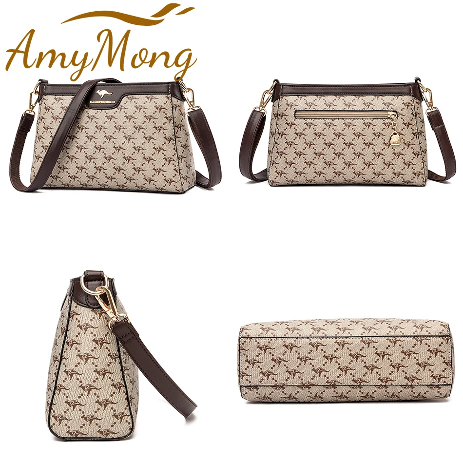 Moda feminina impressa bolsas  - Women'S Kangaroo Bags avaliação e preço