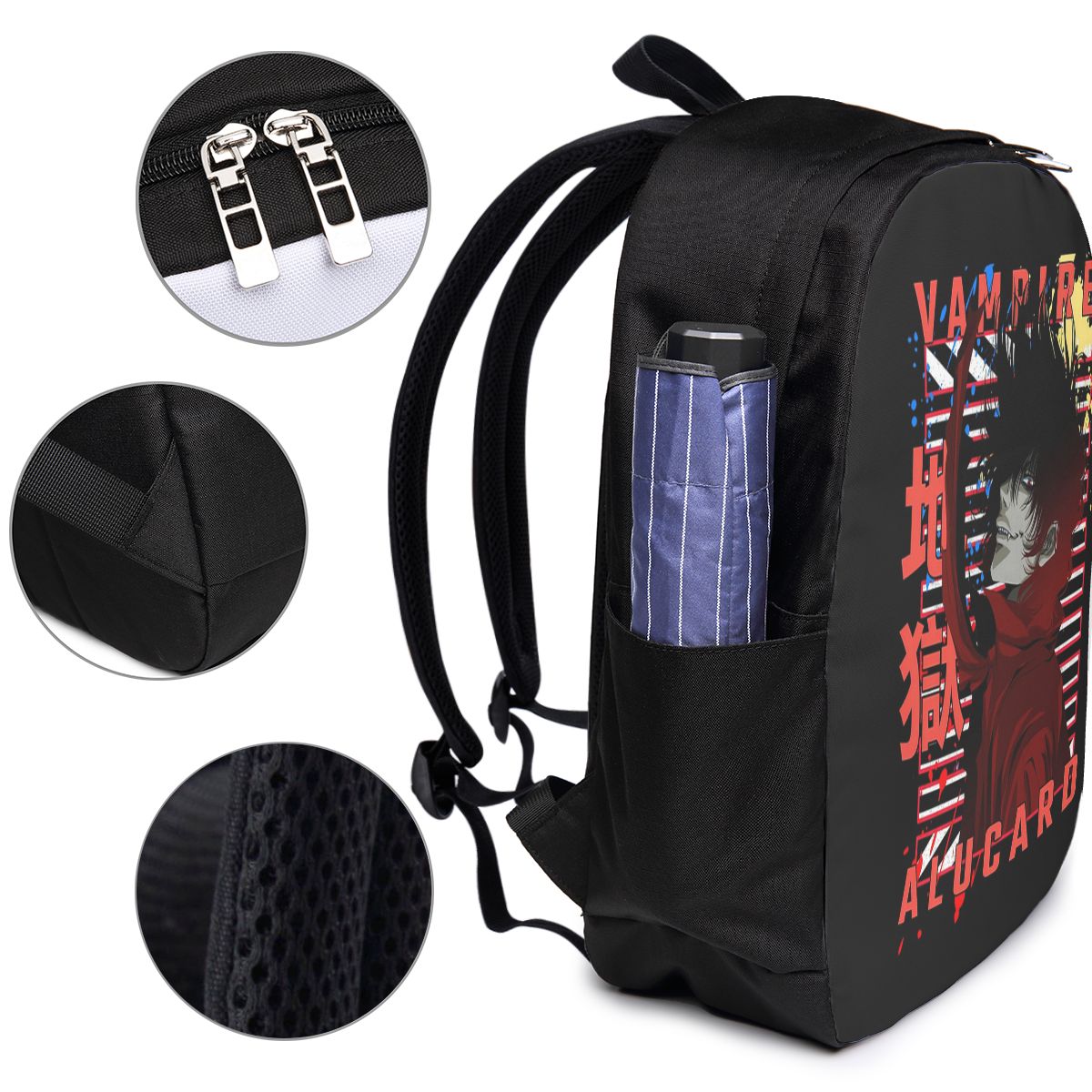 Mochila Alucard Hellsing Manga - Women Bags For Travel avaliação e preço