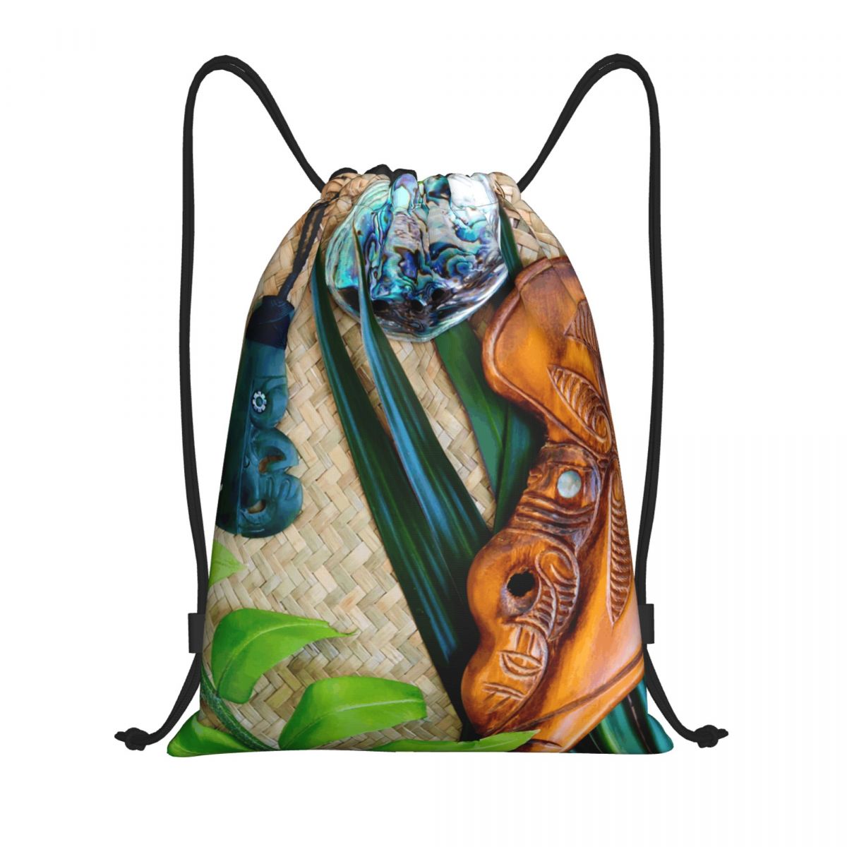 NZ Maoris Tema Saco de Cordão  - Women Bags Nz avaliação e preço