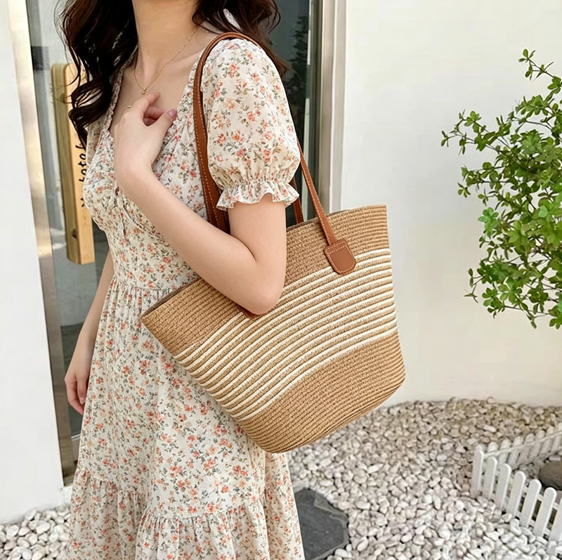 CLAREGQI Bolsa feminina listra - Women Bags Casual avaliação e preço