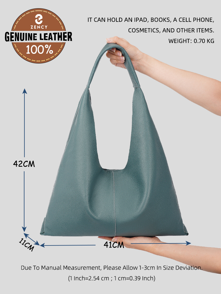 Bolsa Grande de Couro Genuíno  - Women Bags 2026 Trends avaliação e preço