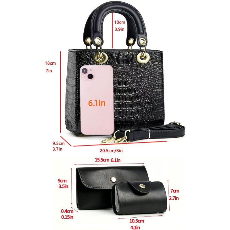 Conjunto de bolsas femininas d - Women'S Bags Handbags avaliação e preço