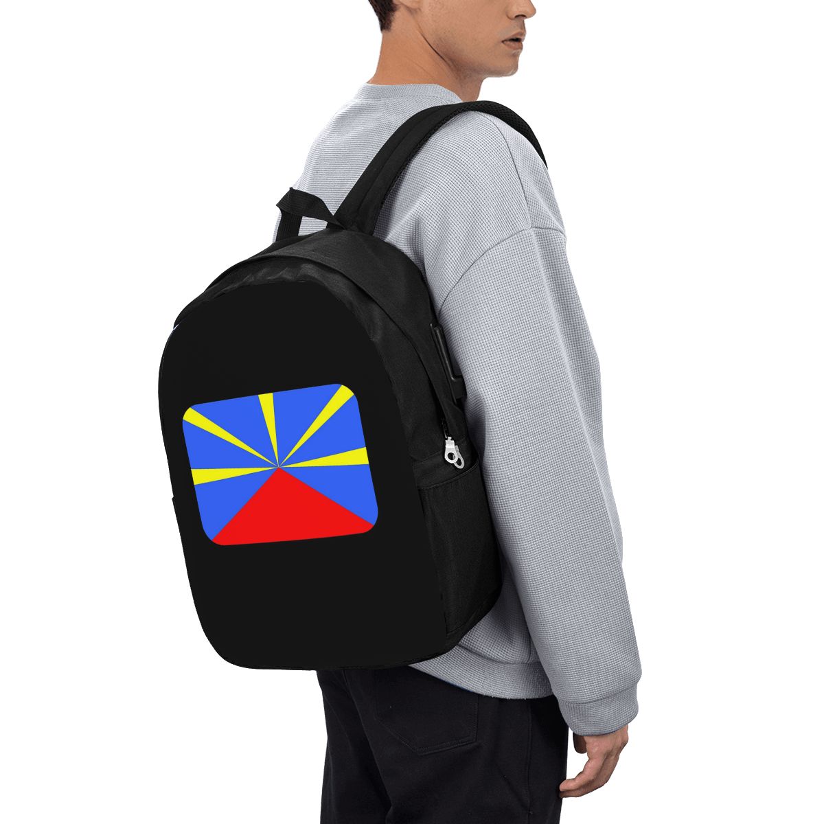 Mochila com bandeira da ilha d - Women Bags For Travel avaliação e preço