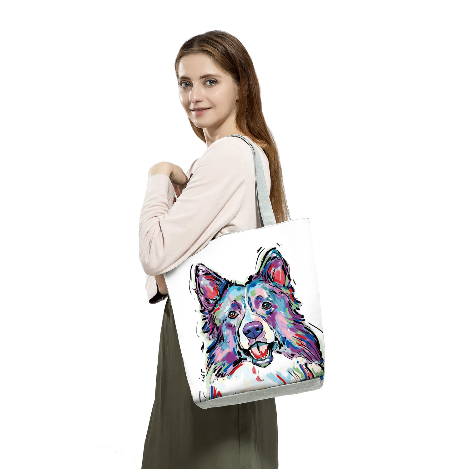Casual collie cão impresso bol - Women'S Reebok Bags avaliação e preço