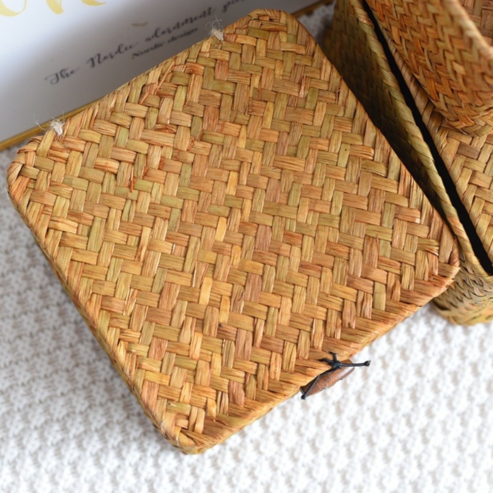 Cestas de Armazenamento Retang - Basket Bag Wicker avaliação e preço