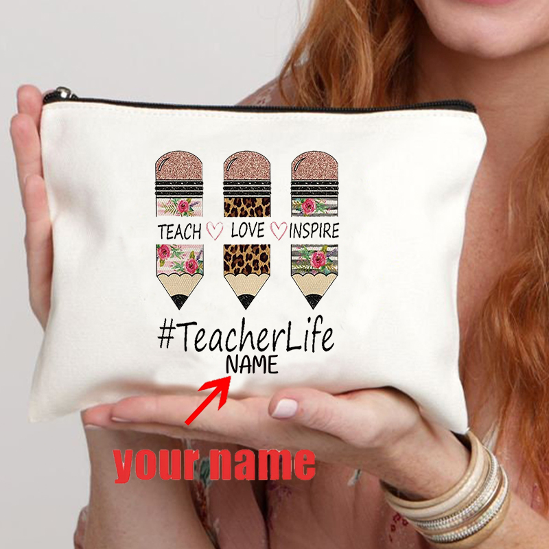 Personalizado ensinar paz amor - Women Bags Name avaliação e preço