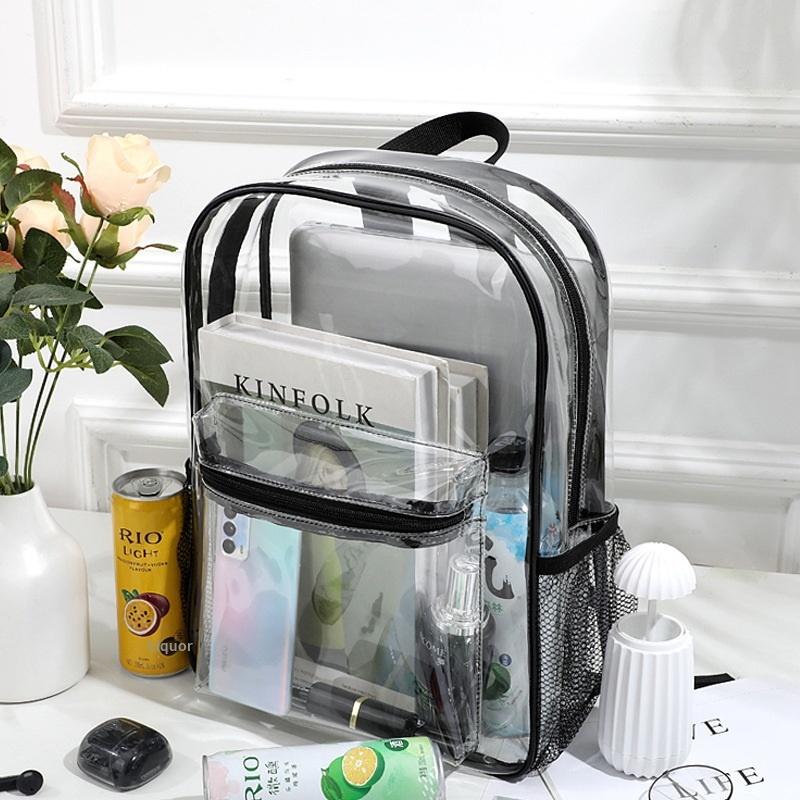 Mochila Transparente de PVC pa - Women Bags Casual avaliação e preço