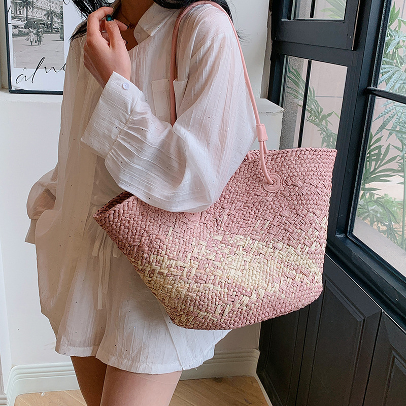 Casual rattan grande capacidad - Basket Bag Wicker avaliação e preço