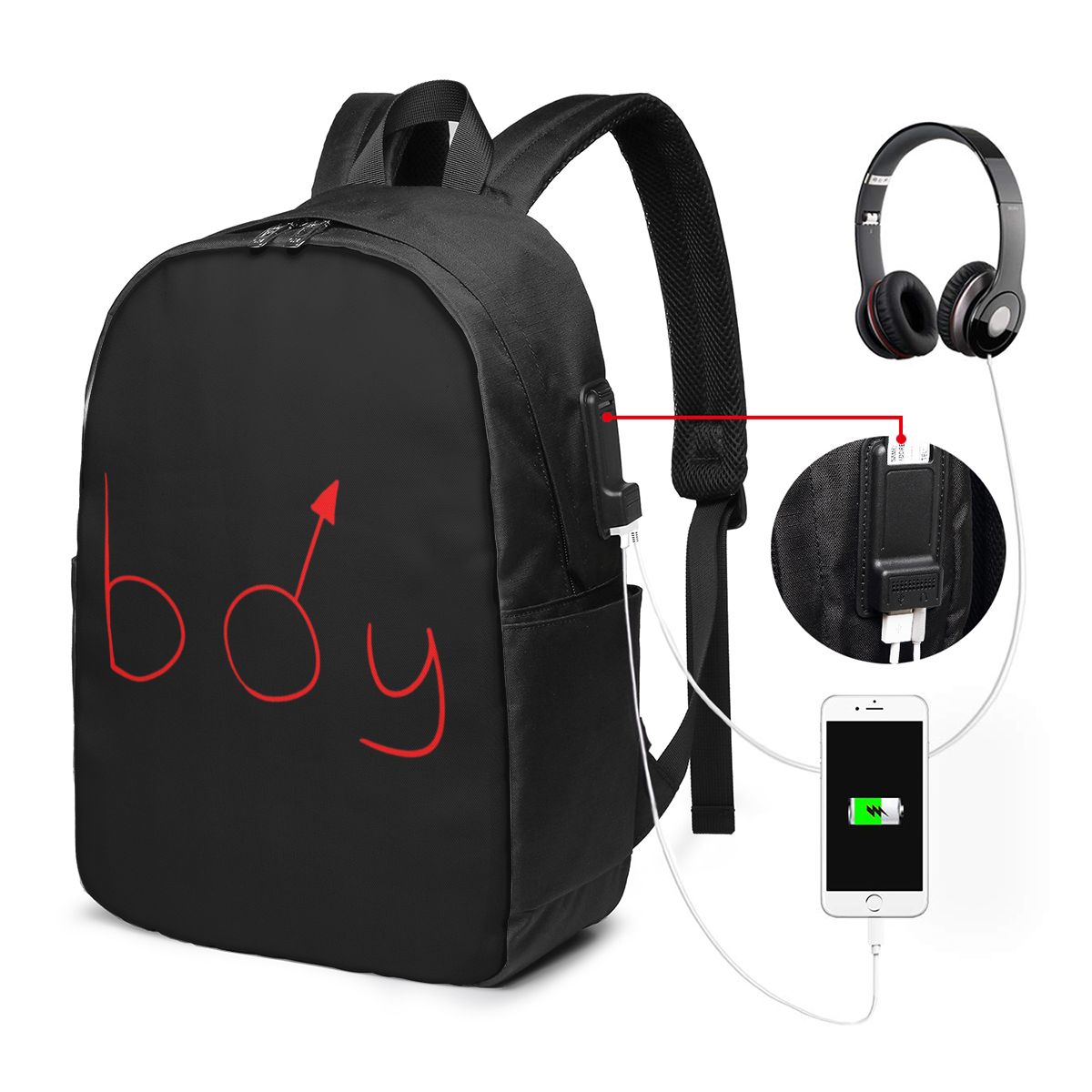 Boymoder mochila com chapéu e  - Women Bags For Travel avaliação e preço