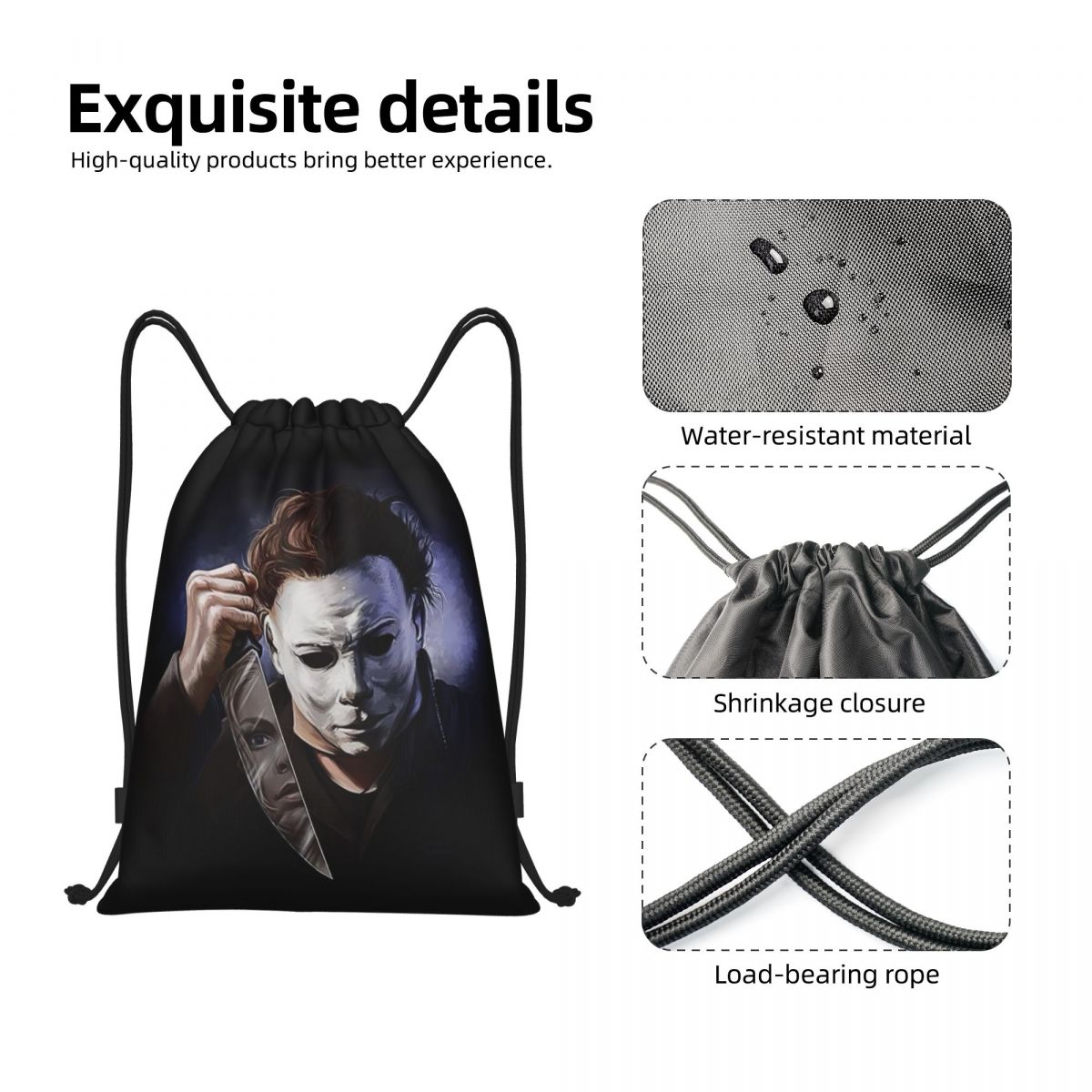 Halloween filme de terror mich - Women Bags Myer avaliação e preço