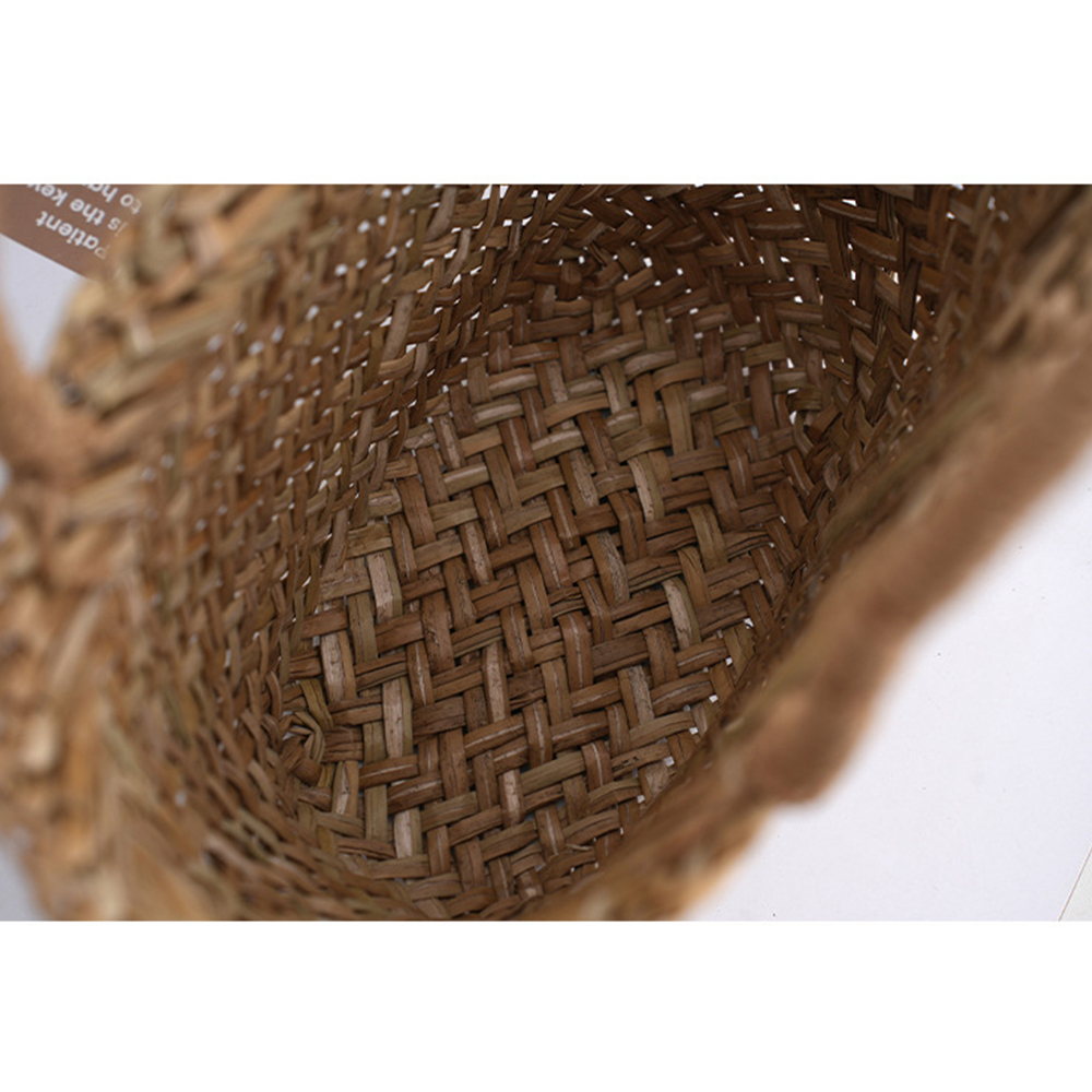 Saco de vime artesanal para mu - Basket Bag Wicker avaliação e preço