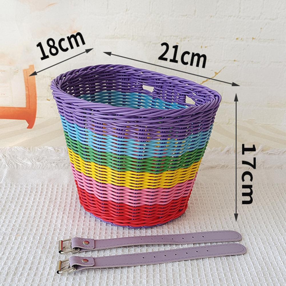 Cesta de bicicleta rattan teci - Basket Bag Wicker avaliação e preço