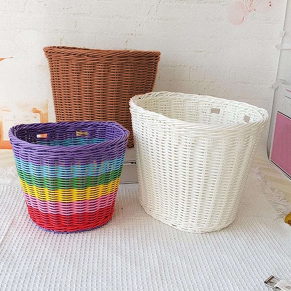 Cesta de bicicleta rattan teci - Basket Bag Wicker avaliação e preço