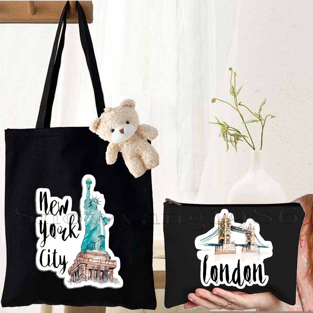 Conjunto de 3 Bolsas de Lona p - Women Bags Netherlands avaliação e preço